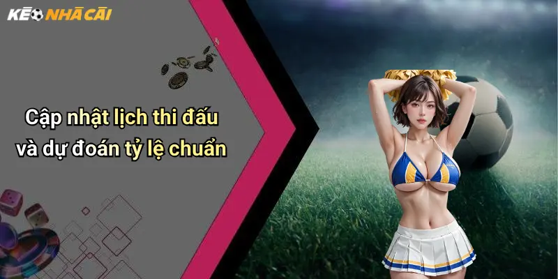 Cập nhật lịch thi đấu và dự đoán tỷ lệ chuẩn