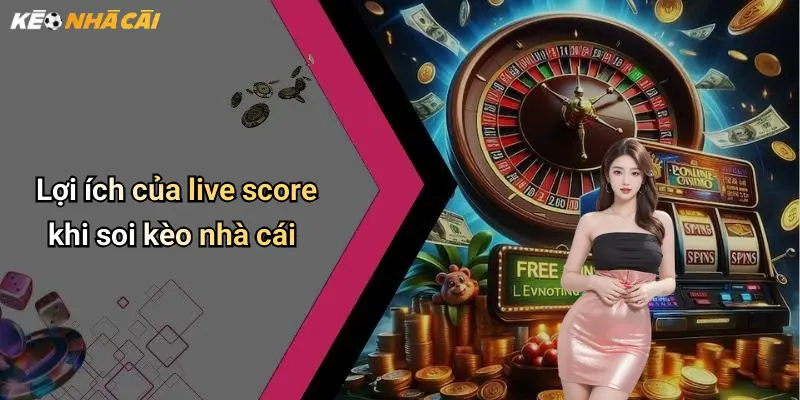 Lợi ích của live score khi soi kèo nhà cái