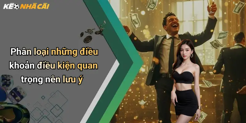 Phân loại những điều khoản điều kiện quan trọng nên lưu ý