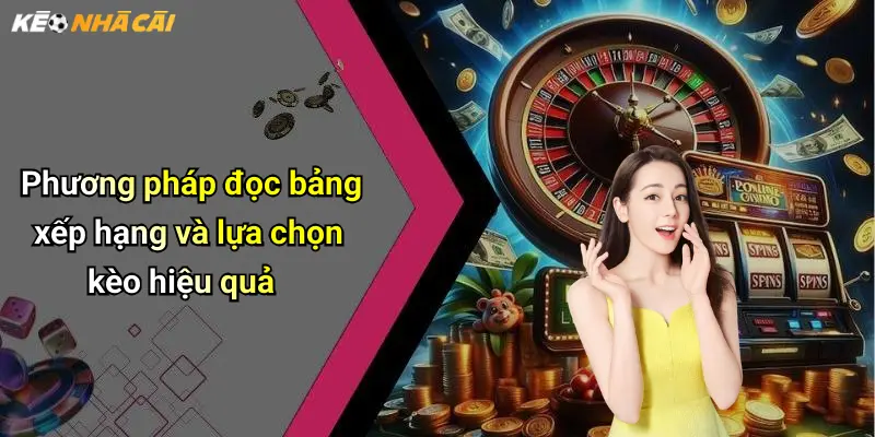 Phương pháp đọc bảng xếp hạng và lựa chọn kèo hiệu quả