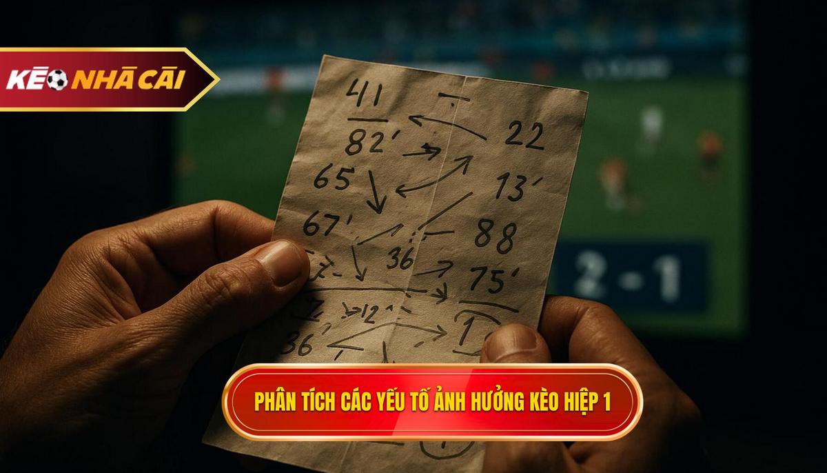 Phân Tích Chuyên Sâu Các Yếu Tố Ảnh Hưởng Đến Kèo Tài Xỉu Hiệp 1