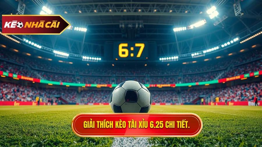 Giải thích kèo tài xỉu 6.25 chi tiết