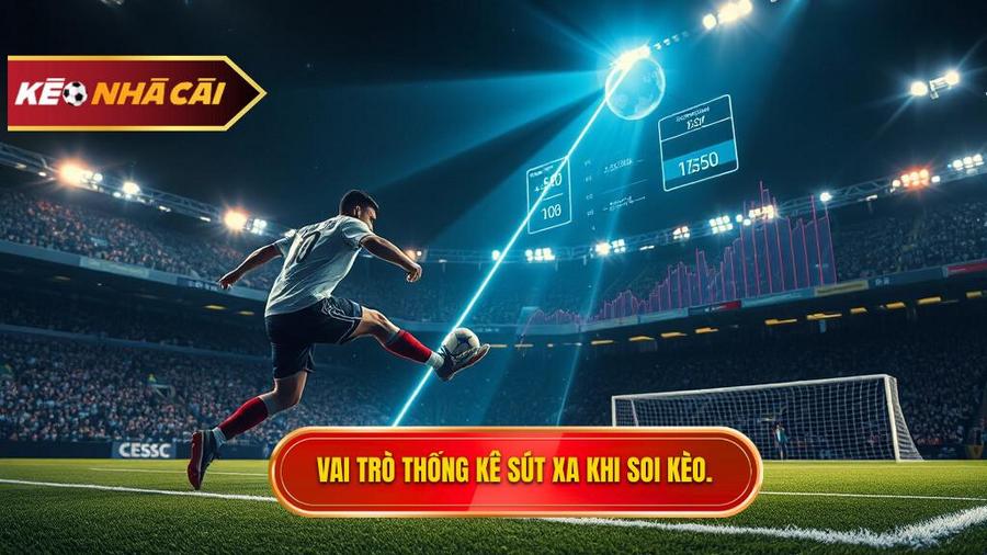 Vai trò thống kê sút xa khi soi kèo