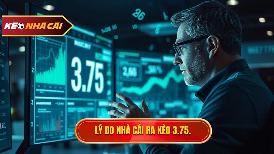 Lý do nhà cái ra kèo 3.75