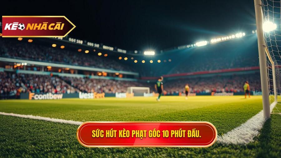 Sức hút kèo phạt góc 10 phút đầu