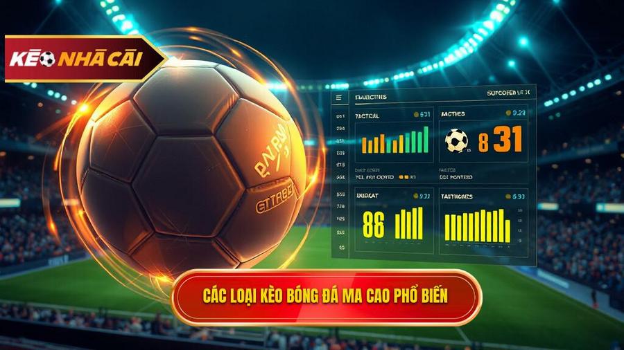 Các loại kèo bóng đá Ma Cao phổ biến nhất hiện nay