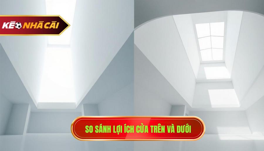 Bảng so sánh: Lợi ích giữa việc chọn Cửa Trên và Cửa Dưới