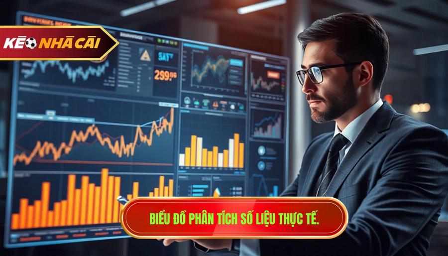 Thống kê gần đây nghiêng về cửa trên: Bí quyết thắng kèo cùng KÈO NHÀ CÁI 4 3. Bieu do phan tich so lieu thuc te